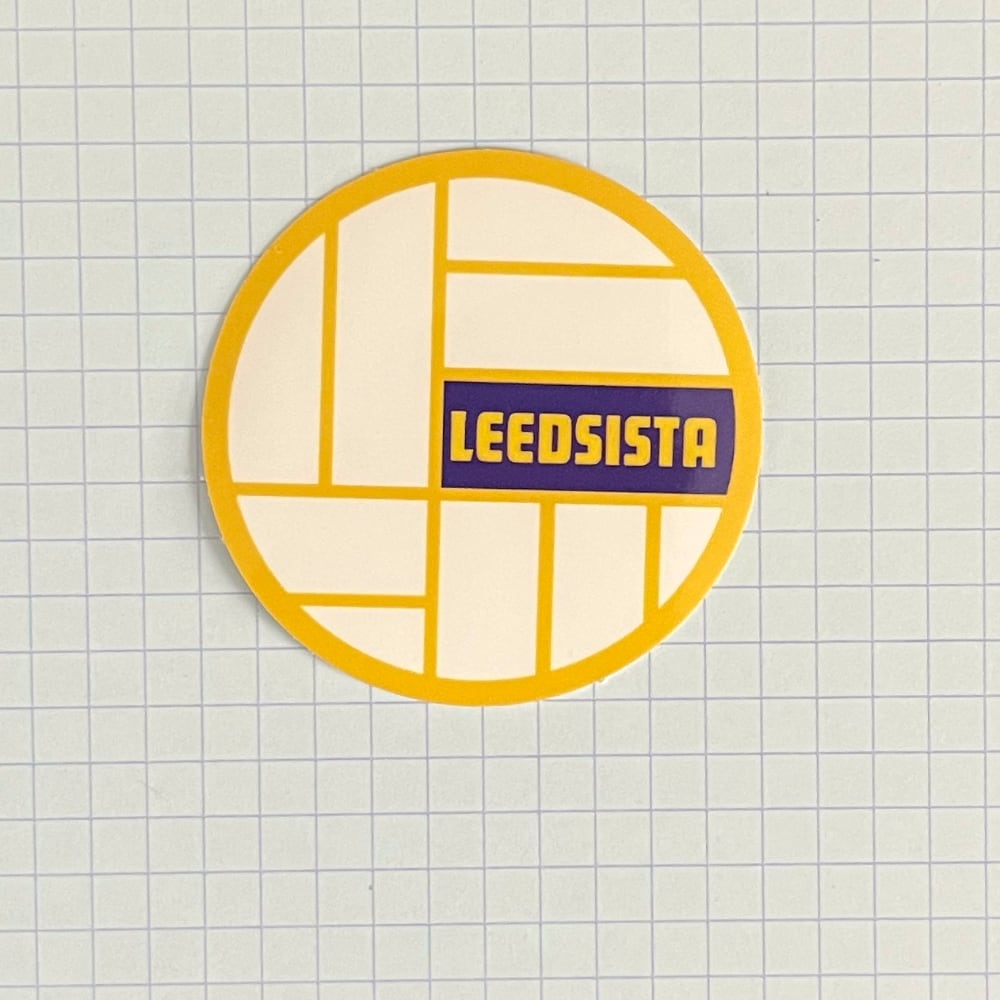 Leedsista ball logo stickers