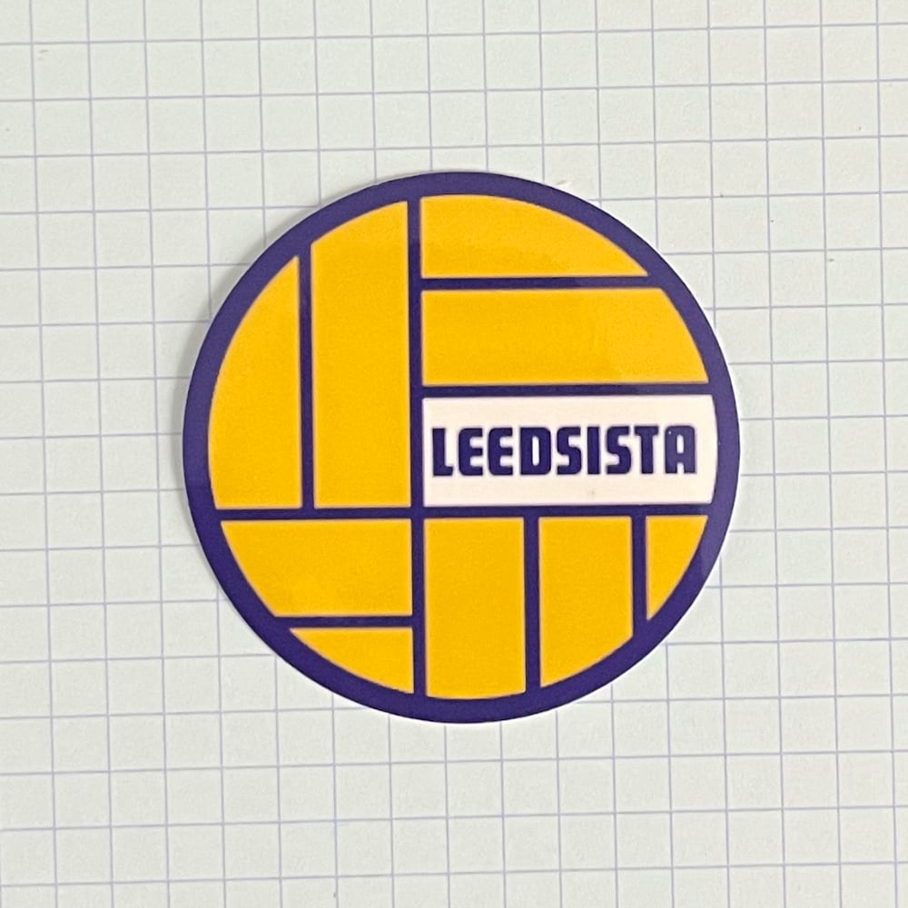Leedsista ball logo stickers