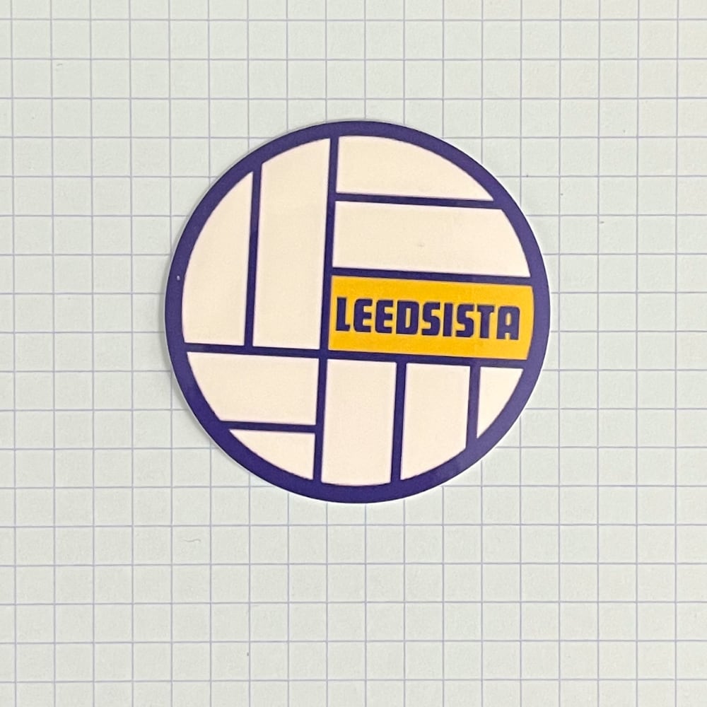 Leedsista ball logo stickers