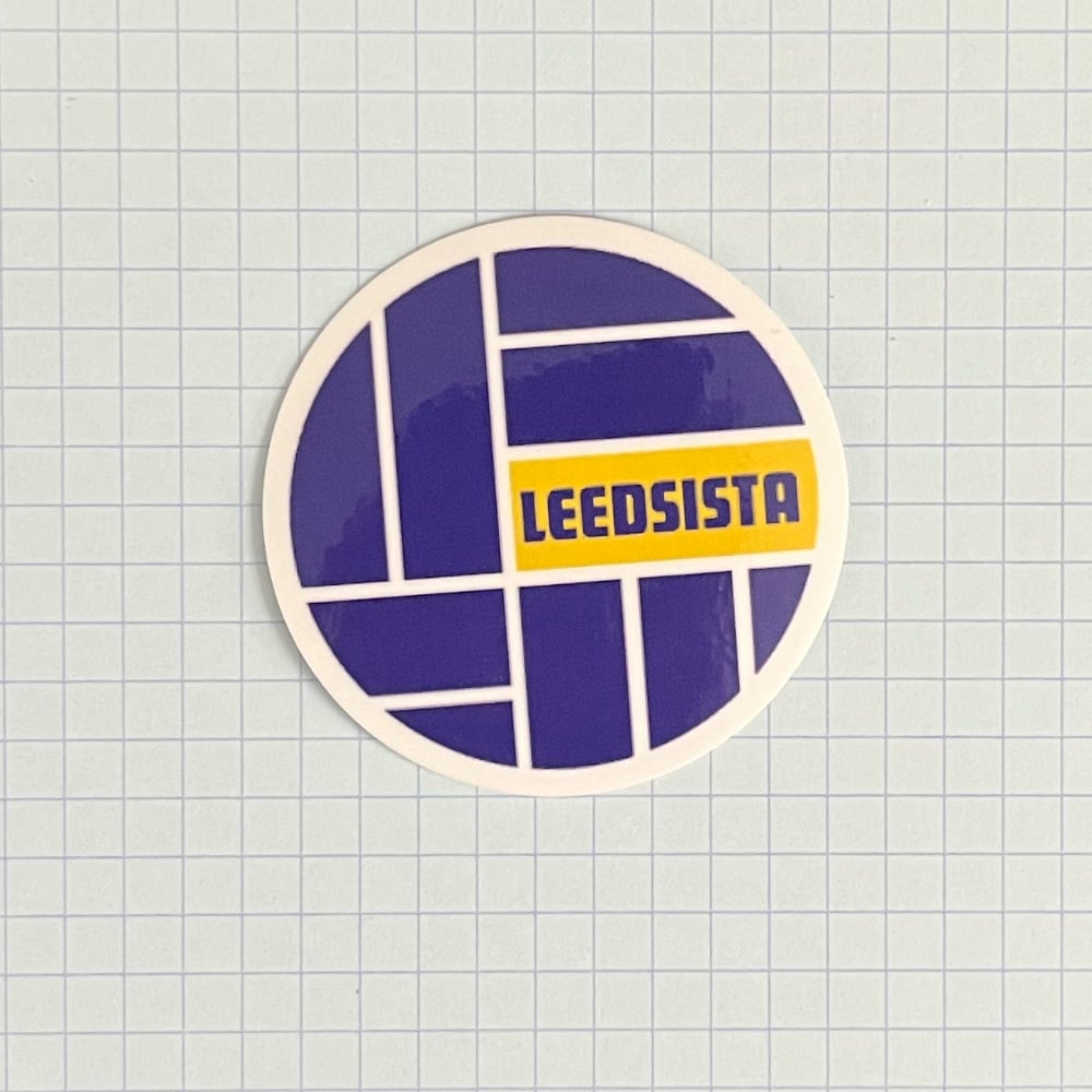 Leedsista ball logo stickers
