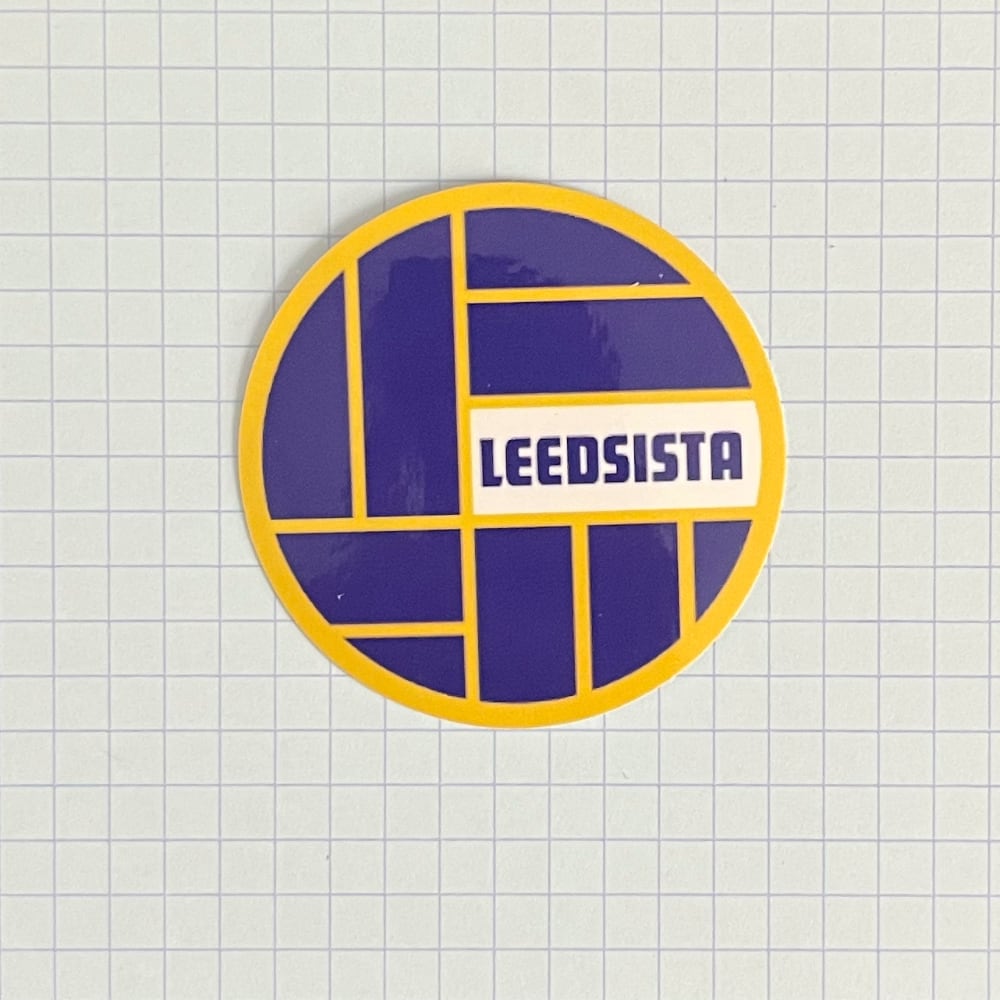 Leedsista ball logo stickers