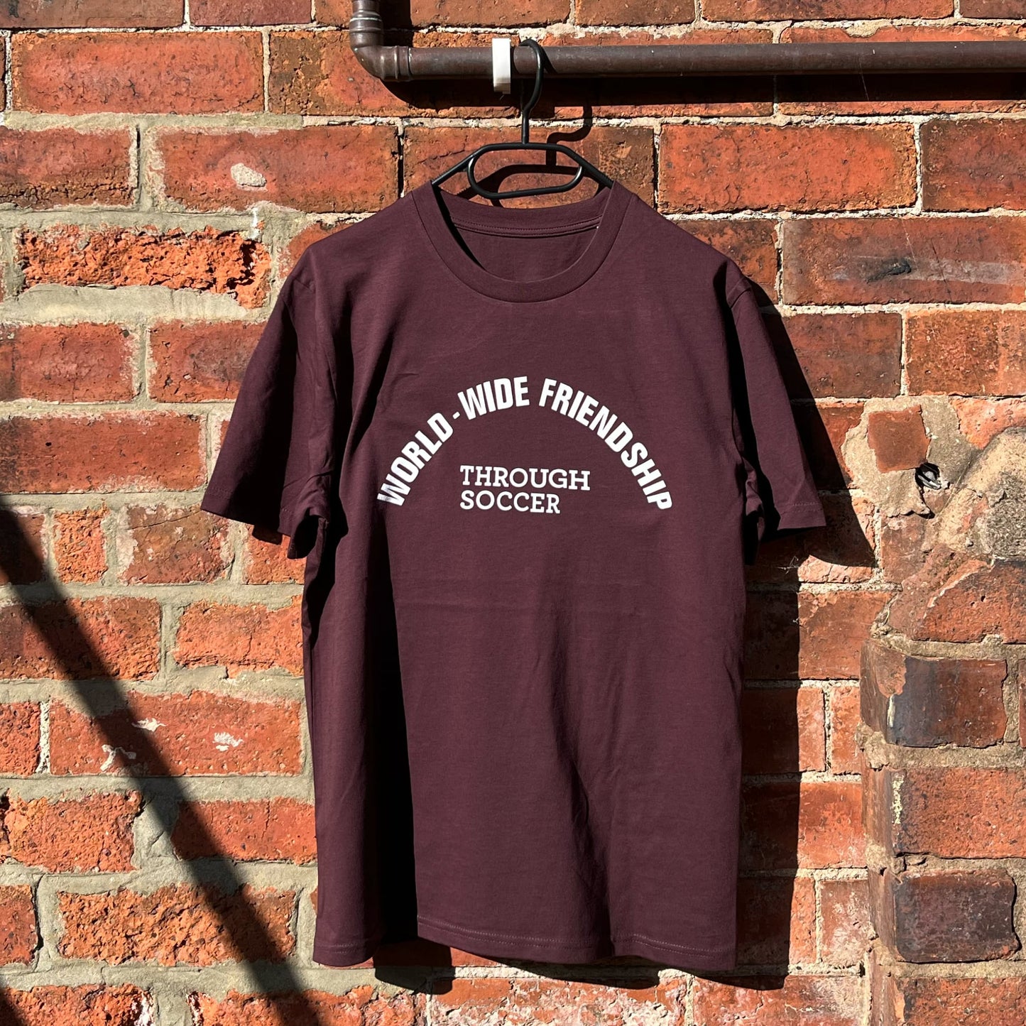 World-wide Friendship Through Soccer t-shirt