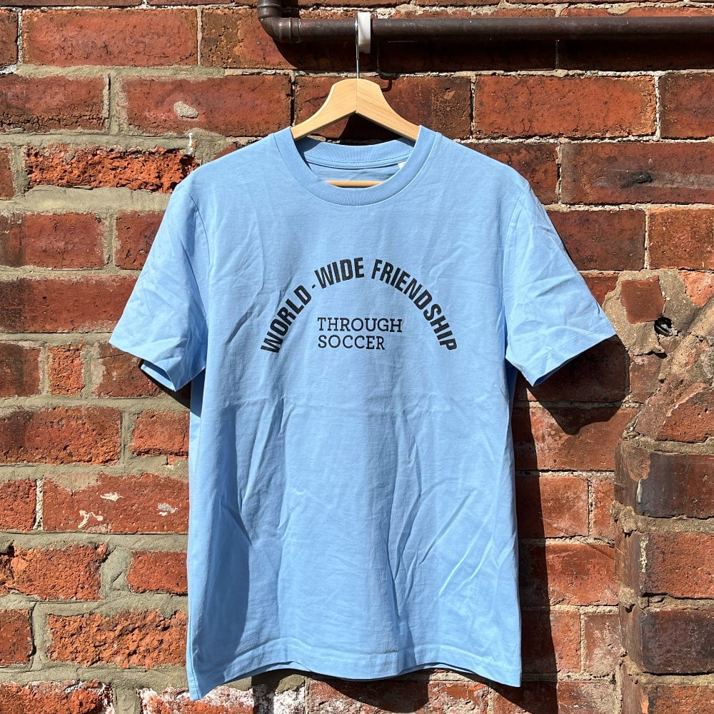 World-wide Friendship Through Soccer t-shirt