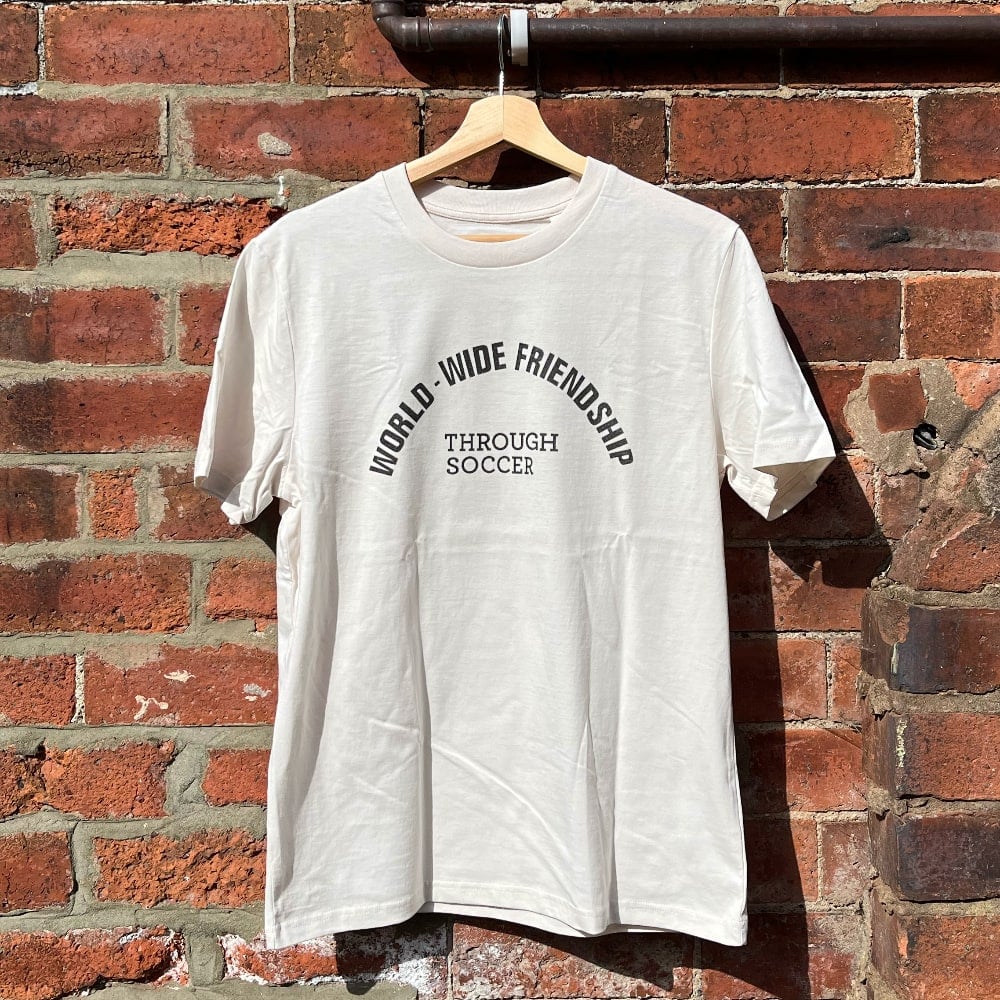 World-wide Friendship Through Soccer t-shirt