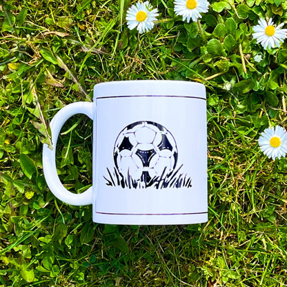 World-wide Friendship Through Soccer mug