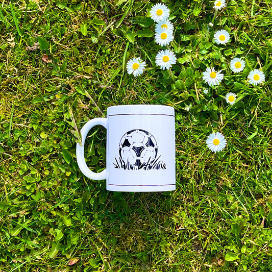 World-wide Friendship Through Soccer mug