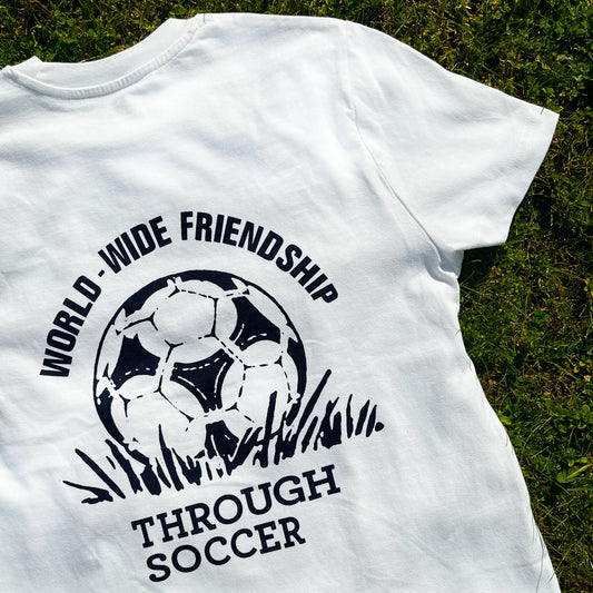 World-wide Friendship Through Soccer new style t-shirt