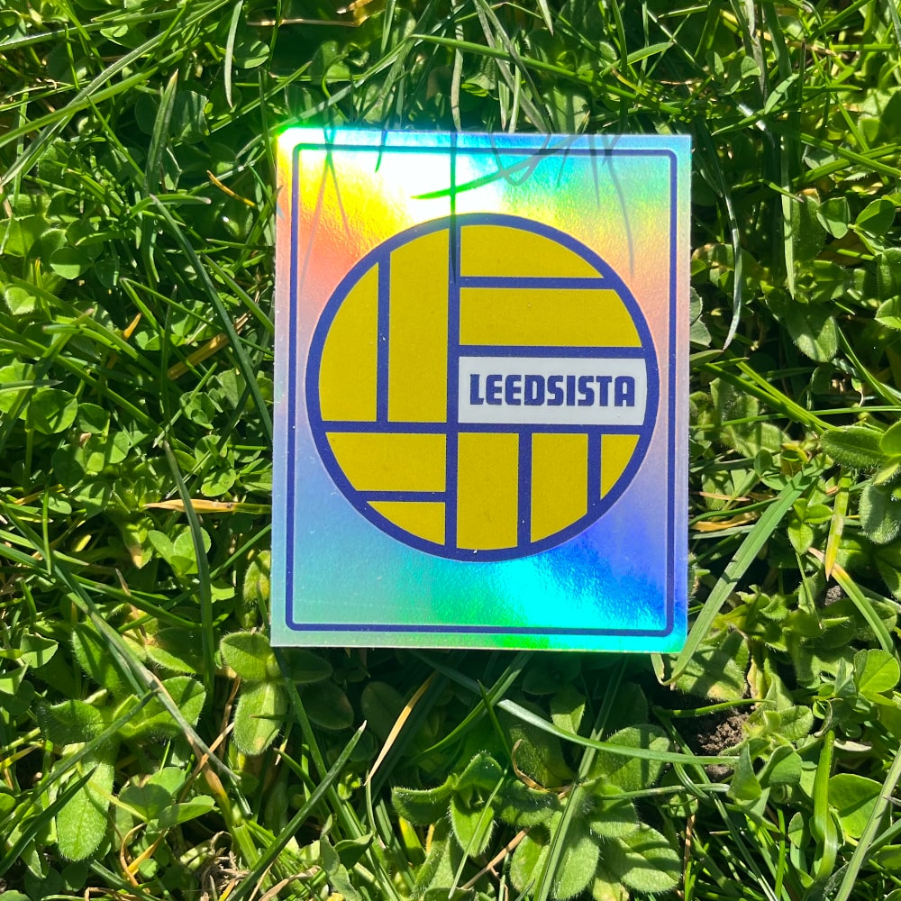 Leedsista shiny sticker