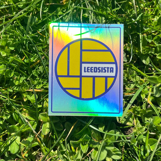 Leedsista shiny sticker