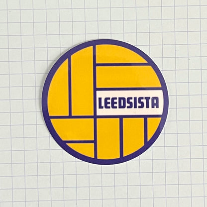 Leedsista ball logo stickers