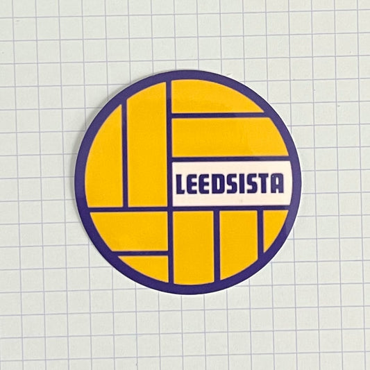 Leedsista ball logo stickers