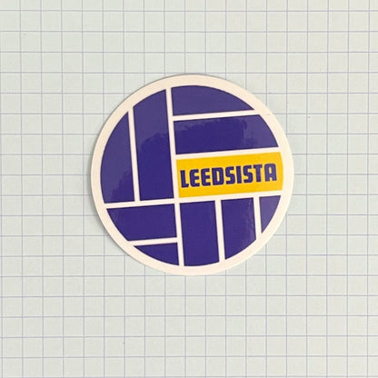 Leedsista ball logo stickers
