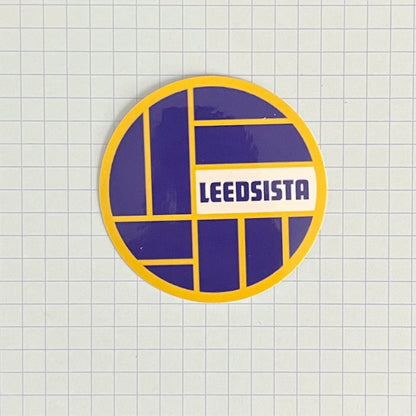 Leedsista ball logo stickers